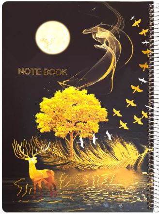 دفتر طلاکوب برای هدیه